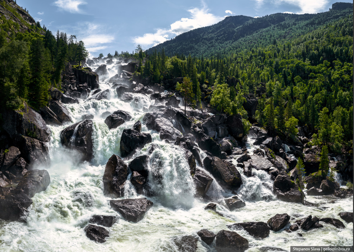 Водопад Учар. Фото: Слава Степанов