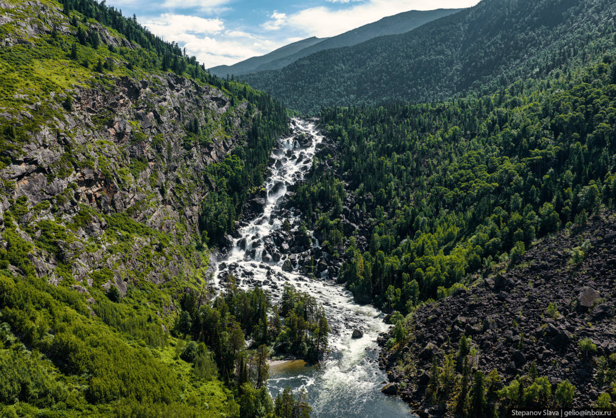 Водопад Учар. Фото: Слава Степанов