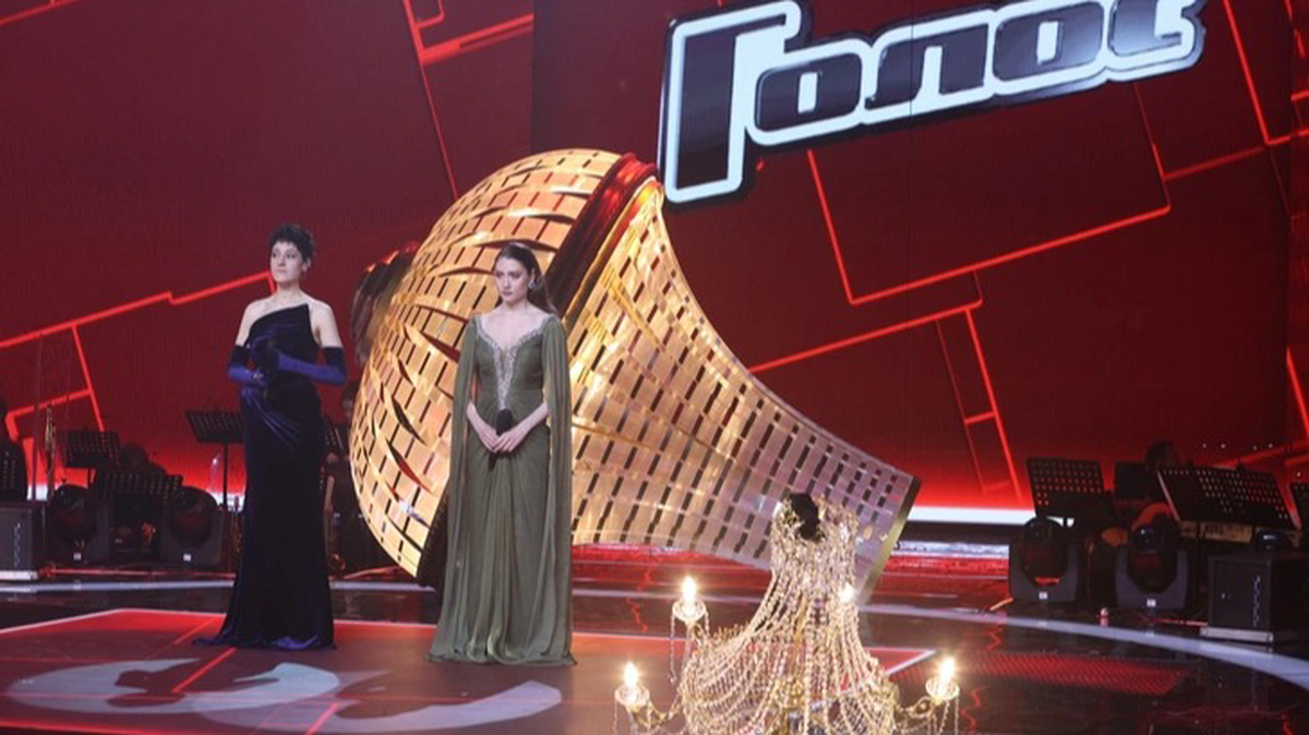    кадр из шоу «Голос»