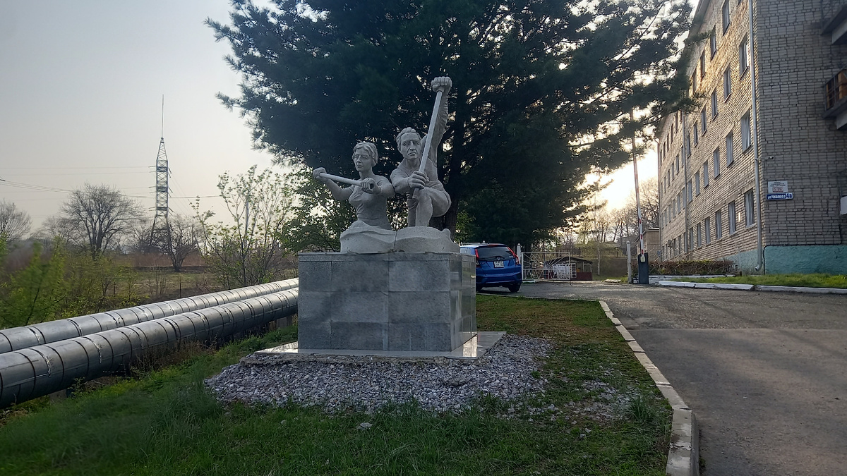 Памятник Советским Гребцам