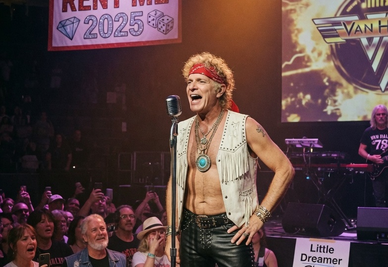 Дэвид Ли Рот достал из архивов раритет Van Halen на старте тура