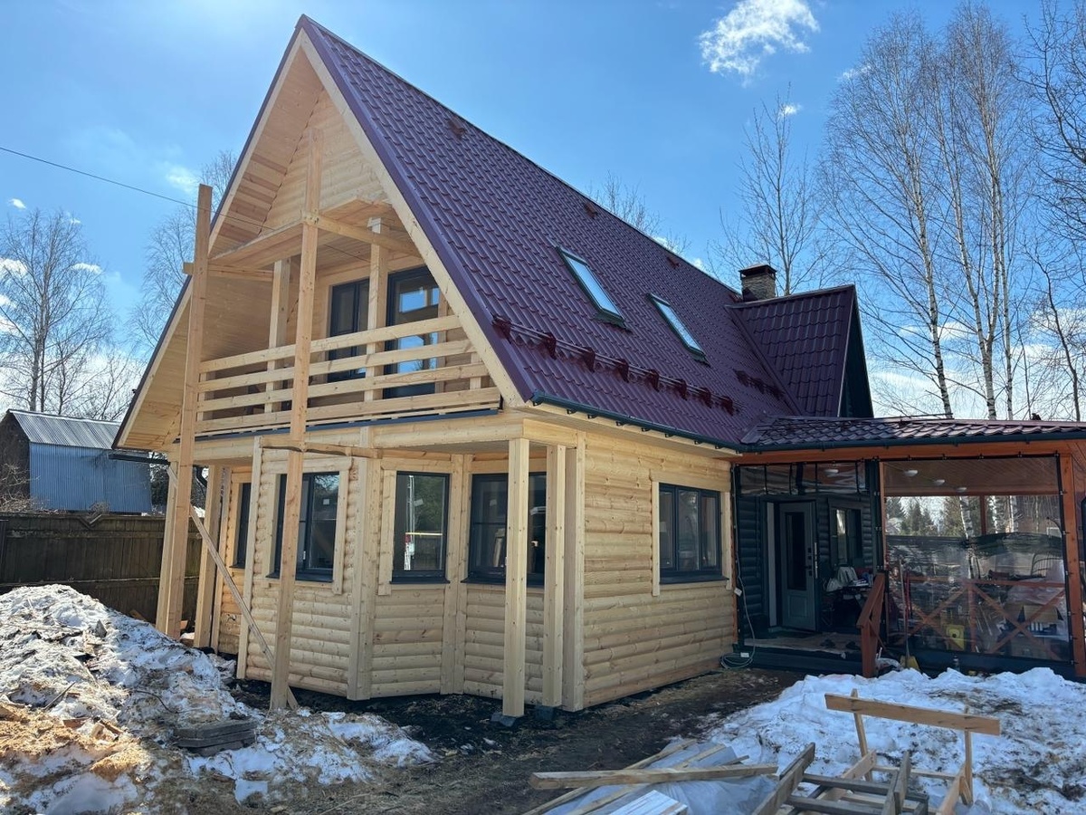 Пристройка для увеличения жилой площади. Объект РемДача.