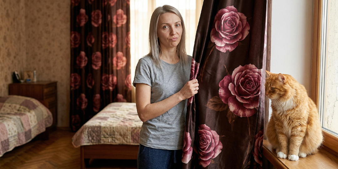 Как свекровь захватила мои окна коричневыми розами и почему я сдалась