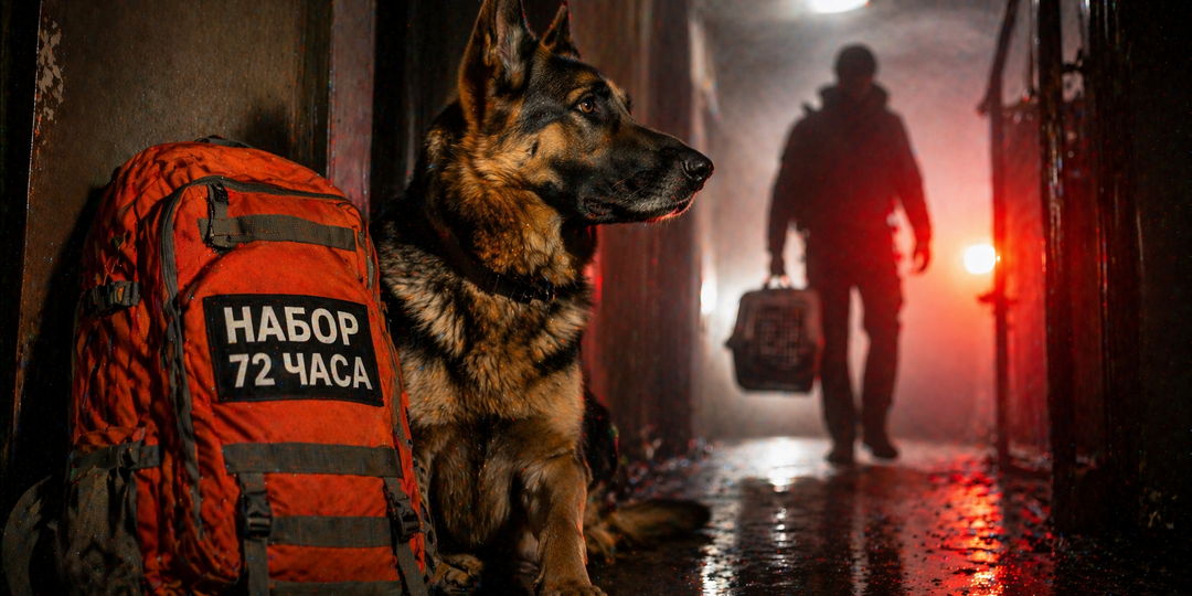 Набор для питомца на 72 часа: минимум, который спасает