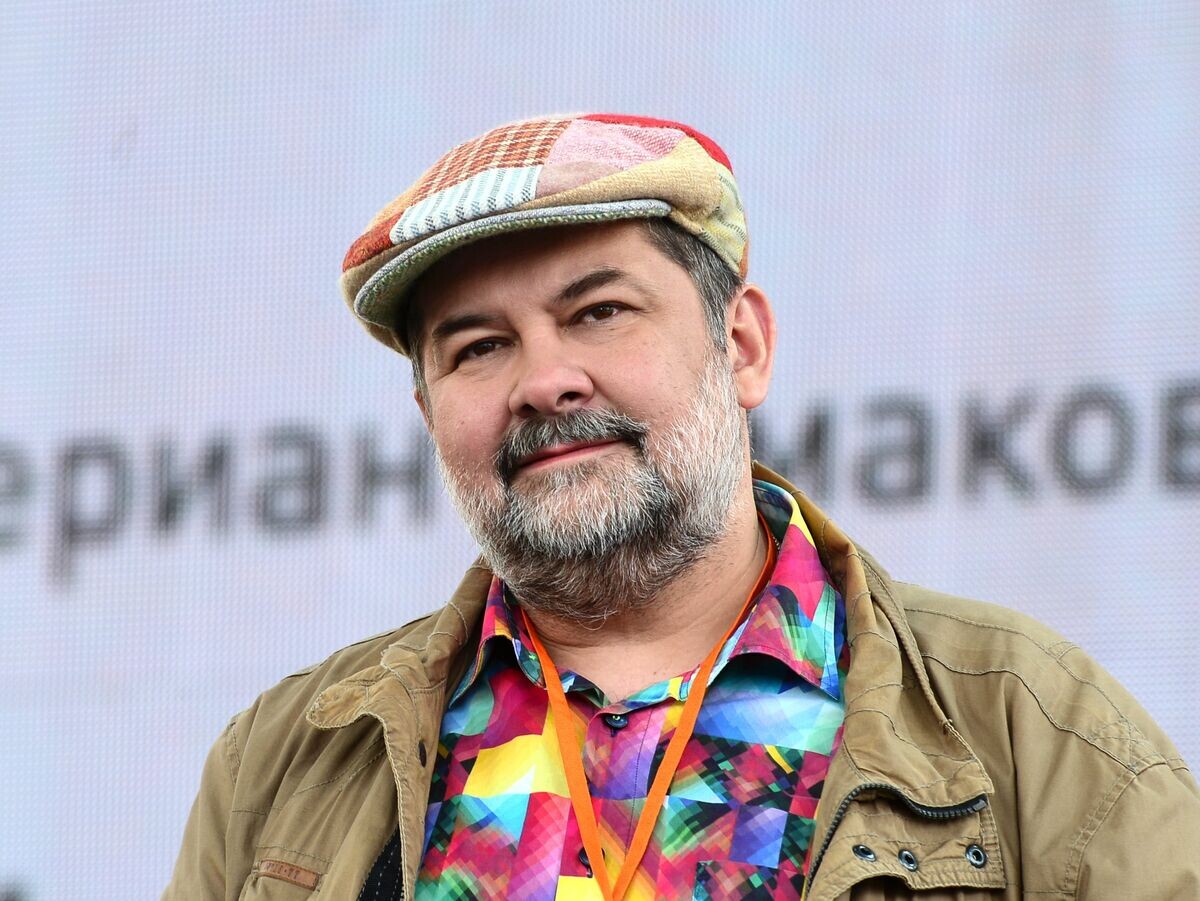    Писатель Сергей Лукьяненко на книжном фестивале "Красная площадь" в Москве | © РИА Новости / Кирилл Каллиников