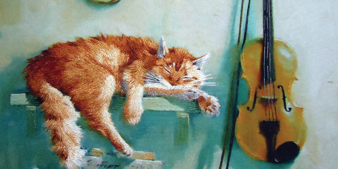 О вышивке гладью, часть 3