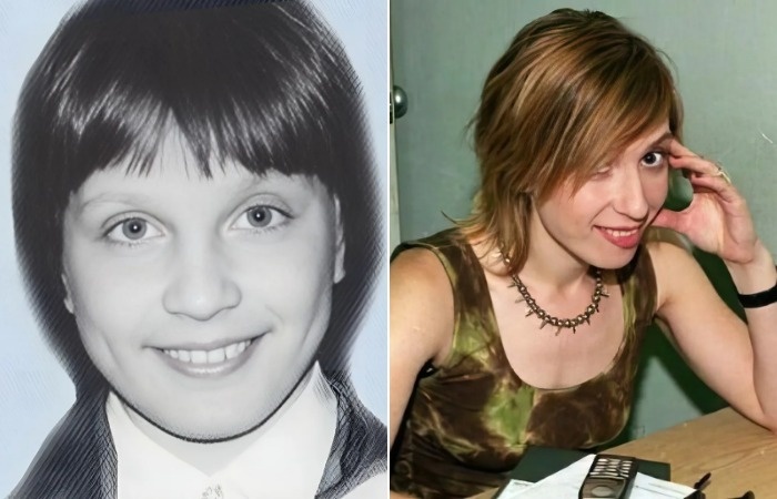Яна Чурикова в юности и молодости.