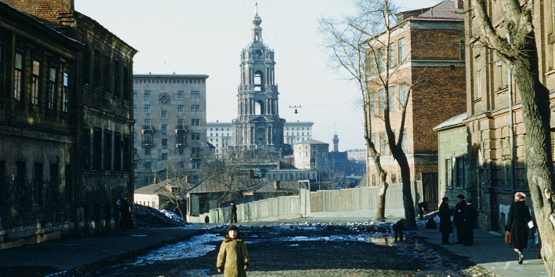 Как жила Москва 70 лет назад. Уникальные фотографии