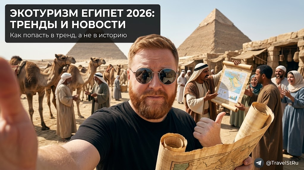 Экотуризм в Египте: новости и тренды 2026 года