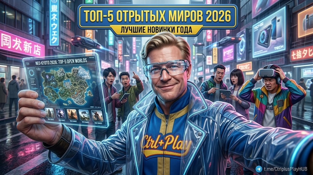 Игры с открытым миром: топ-5 новинок, которые выйдут в 2026