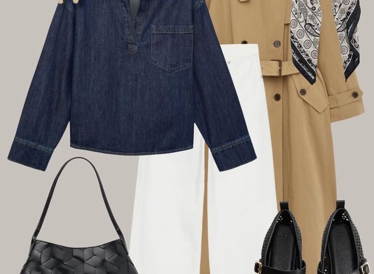 Модный деним: с чем носить джинсовую рубашку весной и летом 2026