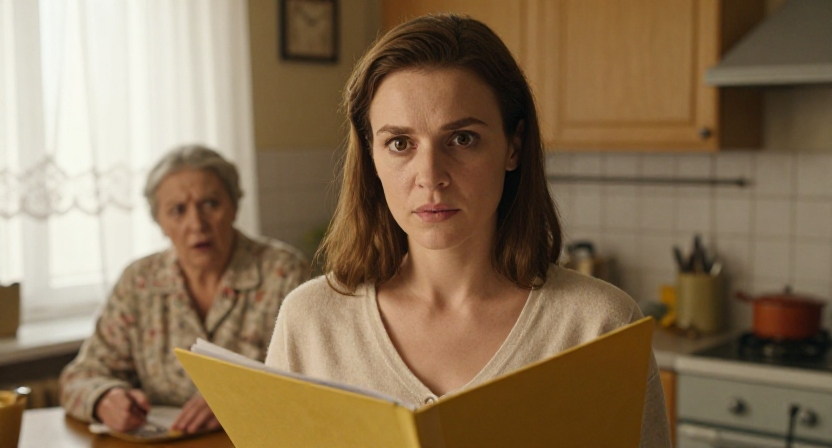 «Соберите вещи и уезжайте, это моя квартира» — спокойно сказала невестка свекрови, не зная, что муж стоит за дверью