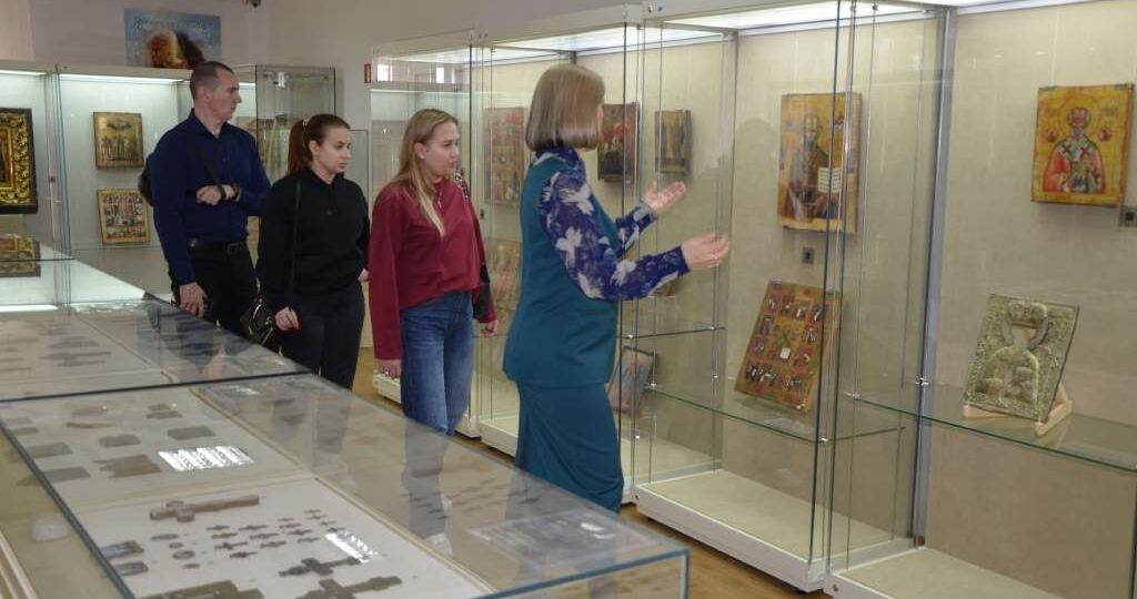 Делегация ДНР посетила музей Волгодонска во время рабочего визита