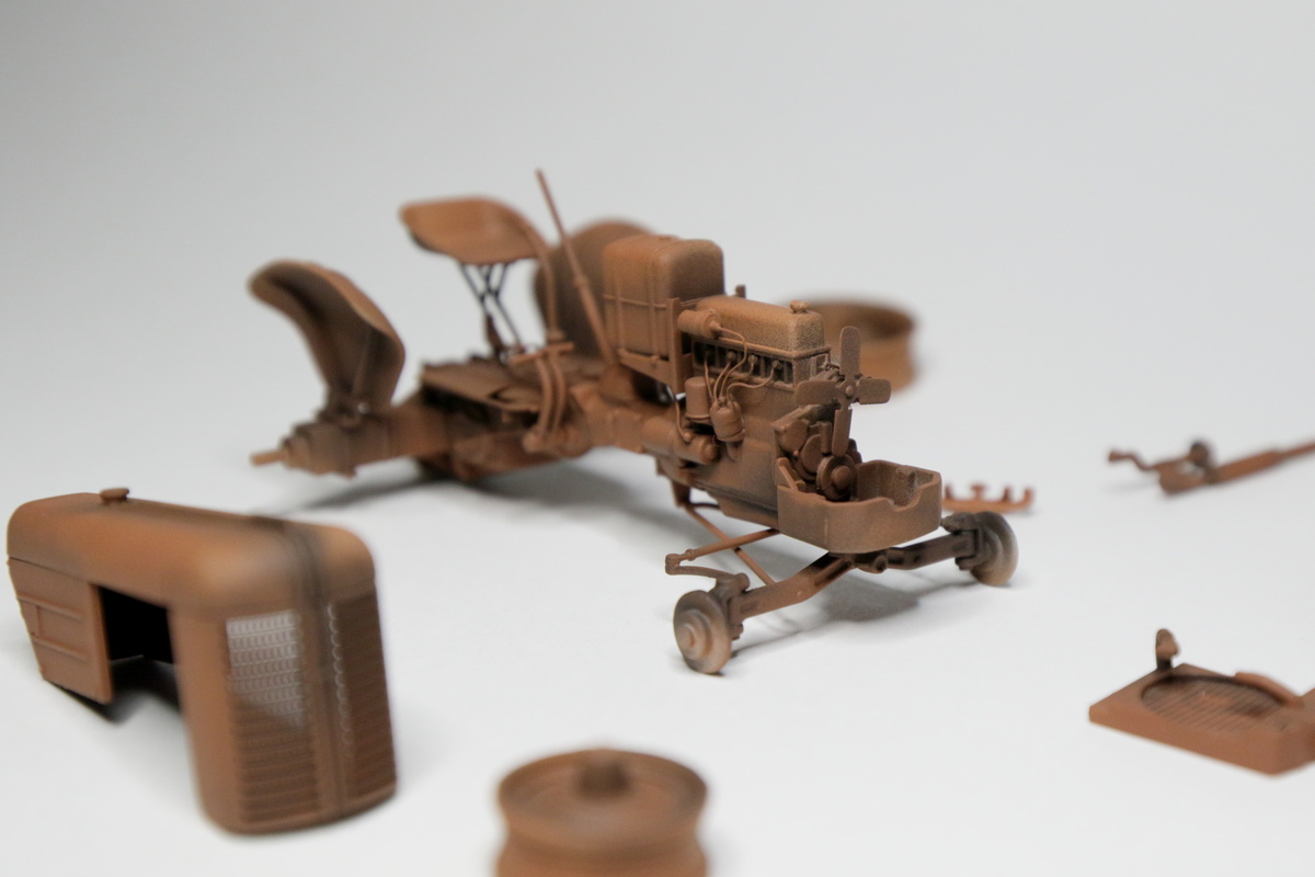 Ржавый трактор