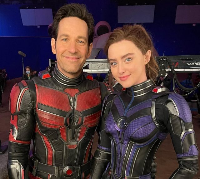    Пол Радд и Кэтрин Ньютон. Фото: @kathrynenewton (Instagram*)