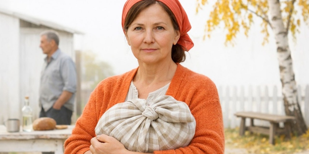 Собрала узел и ушла к соседу через два дома. Муж не сразу заметил