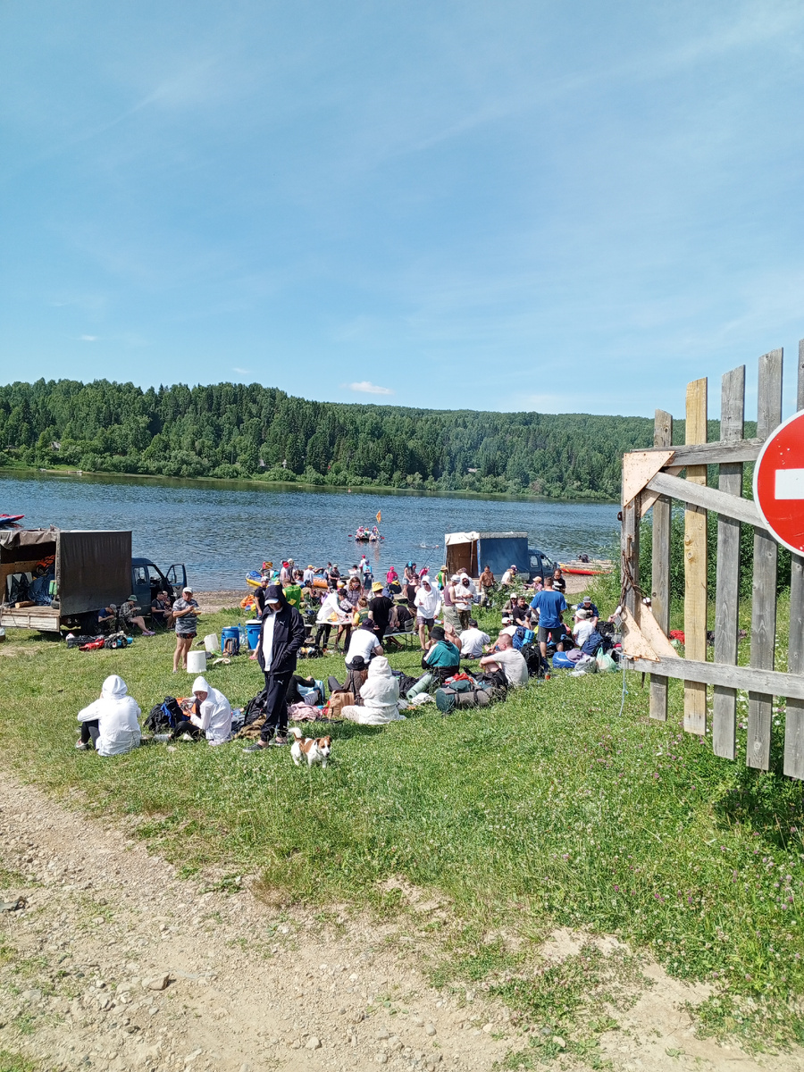Здесь заканчивают сплав большинство групп