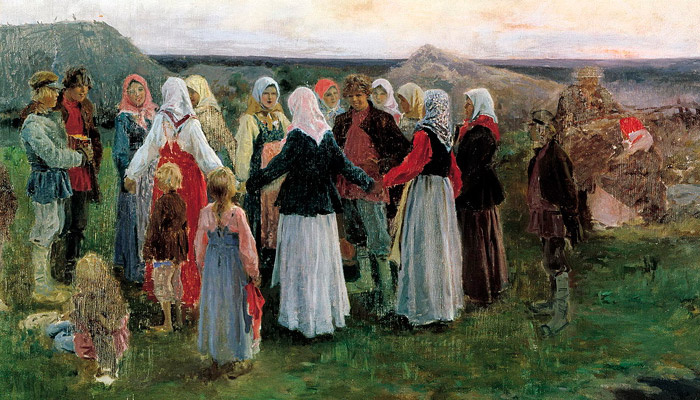 А. Степанов, «Хоровод» (начало XX века). Фото: wikimedia.org 