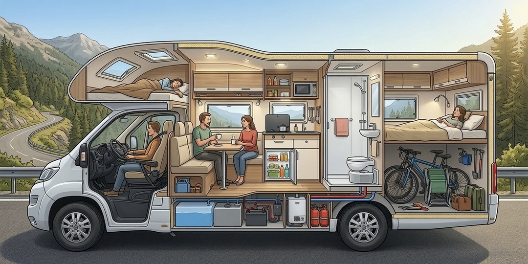 Дом на колёсах, который не стал массовым: почему автодома в России остались нишей