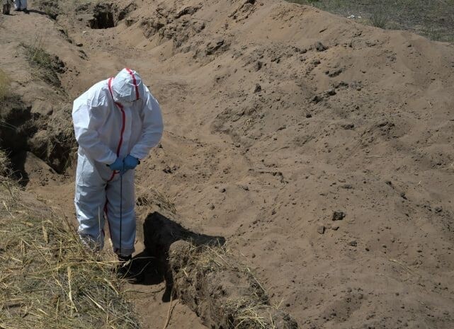 В Ленинградской области обнаружили массовое захоронение убитых фашистами детей