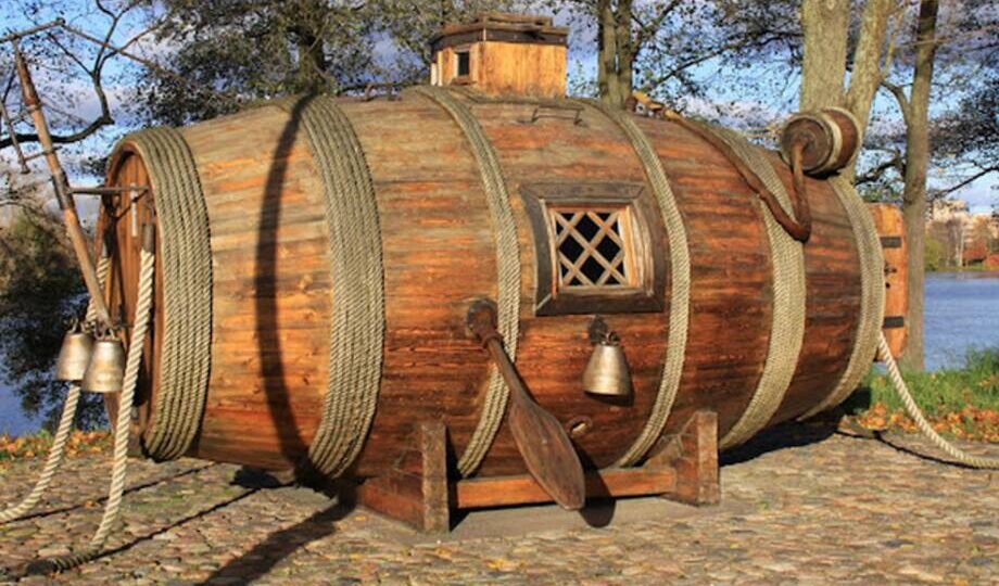 Первая русская подводная лодка, которую испытали при Петре I