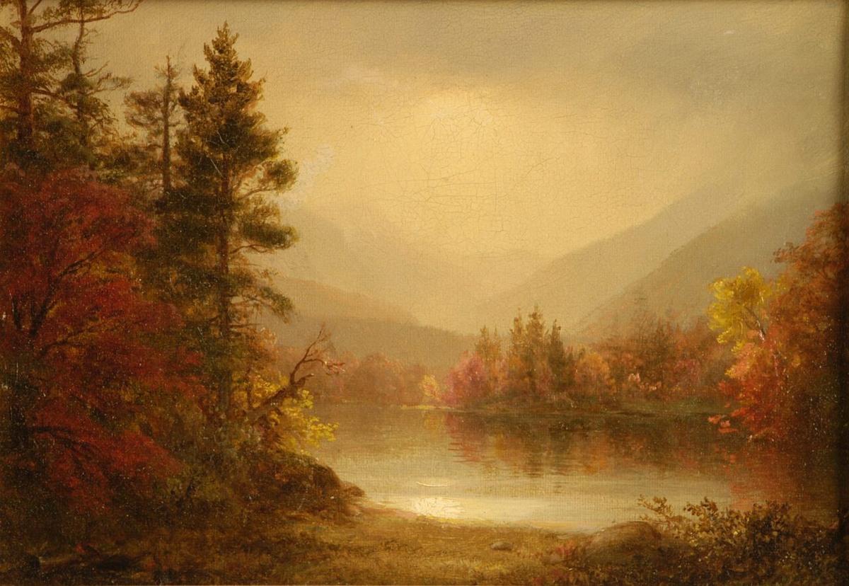 Осень в Каатскиле. Фредерик Эдвин Чёрч. ок. 1864.