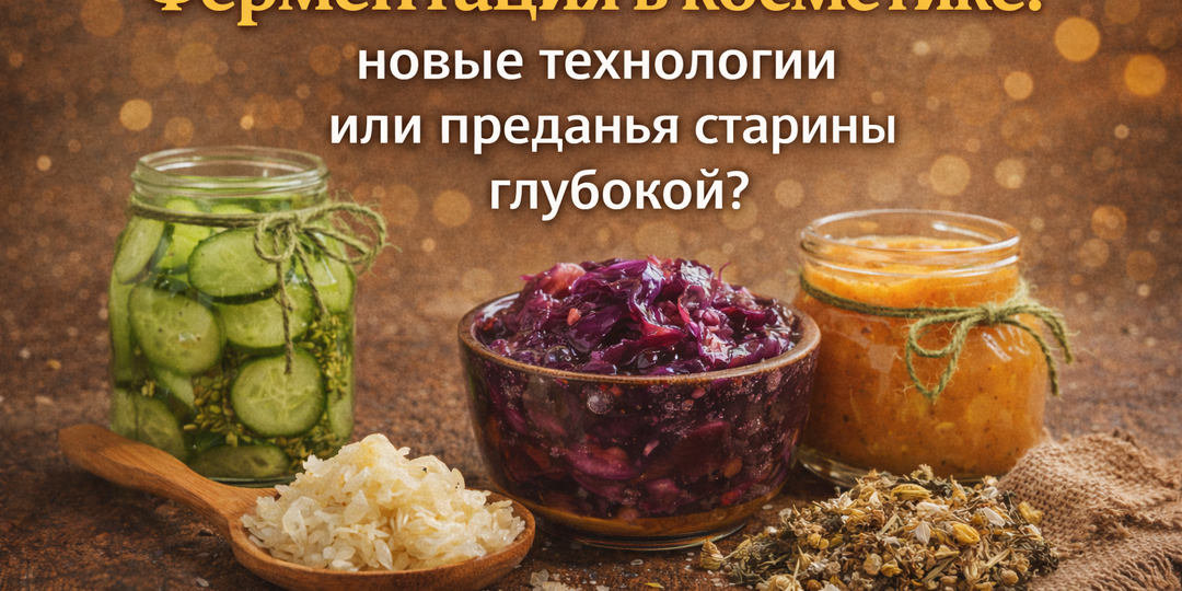 Ферментация в косметике