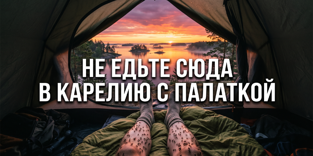 🏕️ 5 причин, почему я навсегда забыл про отдых с палаткой в Карелии (и вам советую)