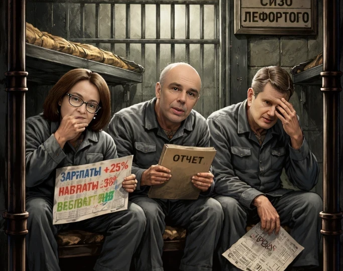 Может, тех, кто подсовывает Путину красивые цифры в отчётах, пора познакомить с «комфортной» обстановкой в «Лефортово»?