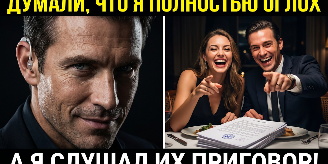 Врач сказал жене, что я оглох. Она с любовником делила мои здания, смеясь мне в лицо. А я улыбался, всё слышал и тайно обнулял их счета