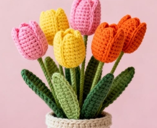 Вяжем крючком. Я сегодня не усну... я хочу связать весну!