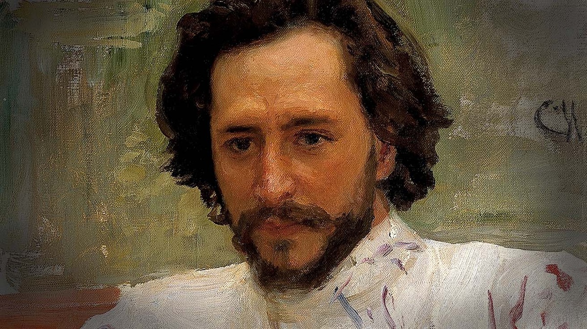 Леонид Андреев. Портрет работы Ильи Репина, 1904
