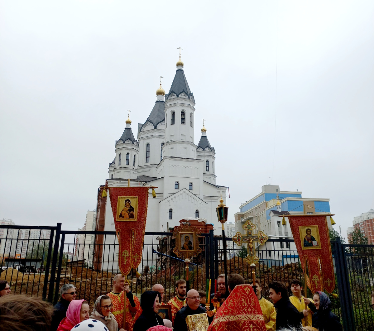 Наш Александро-Невский храм в Новокуркино