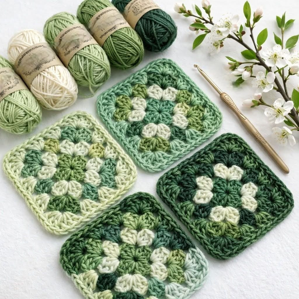 бабушкинт квадрат крючком