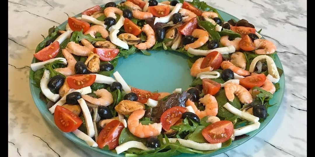 Салат-коктейль "Морской бриз" – освежающее наслаждение!