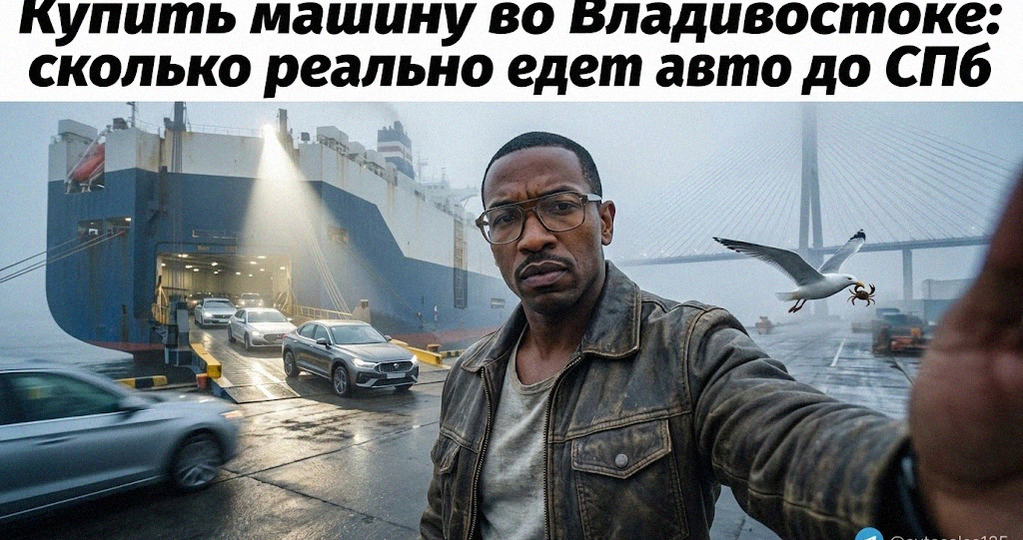 Купить машину во Владивостоке: сколько реально едет авто до СПб