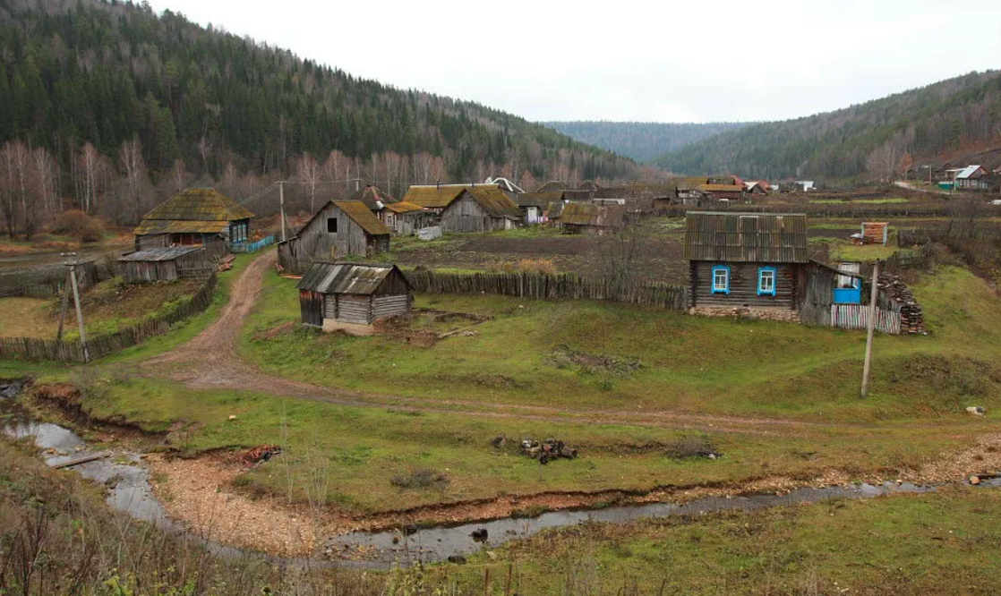 Село Калмаш в наши дни
