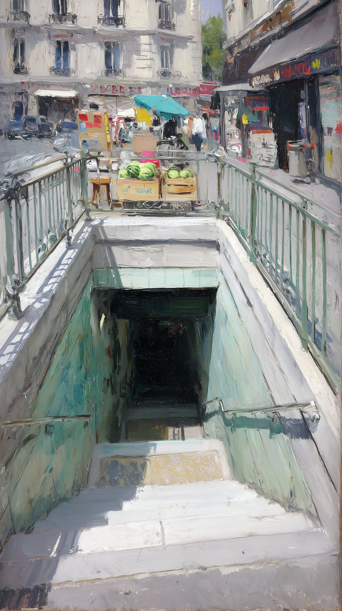 Вход в подземный переход