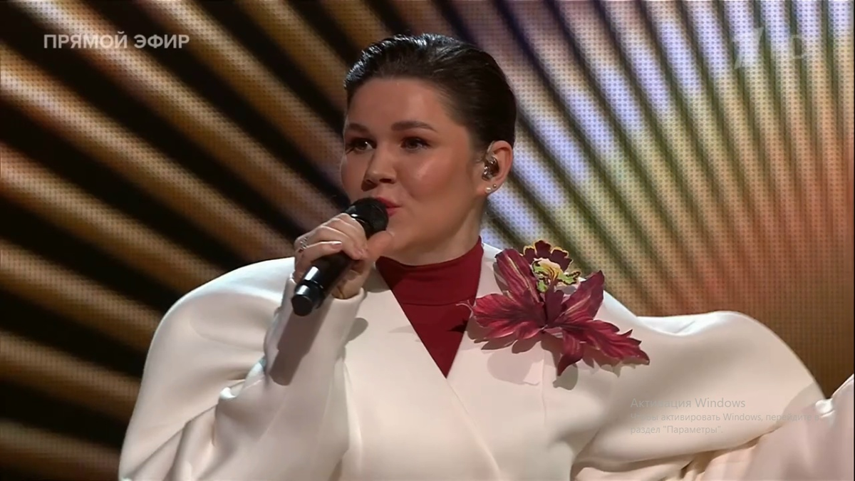 Кадр передачи. Фото автора. 