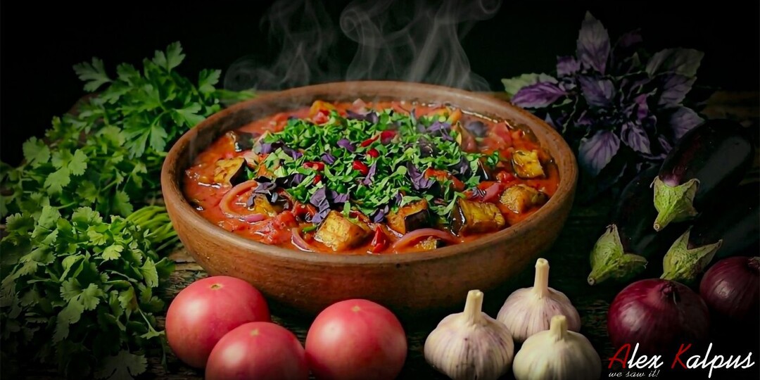 Яркий вкус Грузии: рецепт бадриджанов с помидорами для уютного ужина