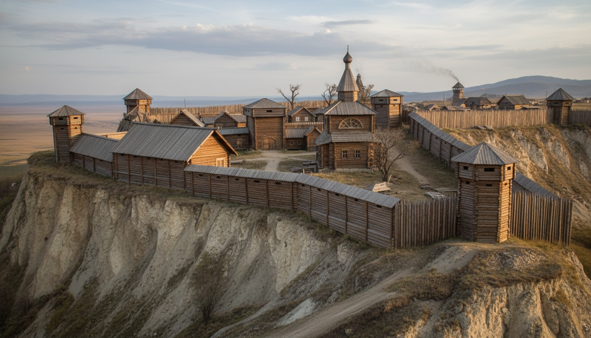 Компьютерная реконструкция на основе макета Музея истории Томска