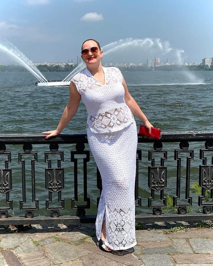 костюмы связанные крючком