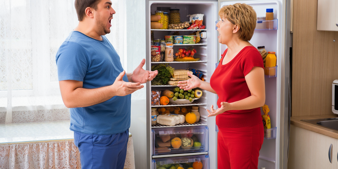 Муж ест мясо, я — яблоки, а платим пополам. Выходит, он живёт за мой счёт?