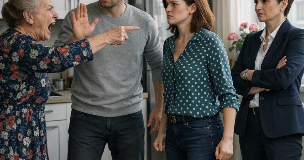 Убирайся вон из нашего дома! — кричала свекровь на невестку, не зная, что сын только что подписал на неё всё имущество