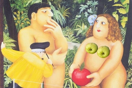 Художник Берил Кук (мне пришлось подрисовать зелёные яблоки, чтобы не нарушать правила)