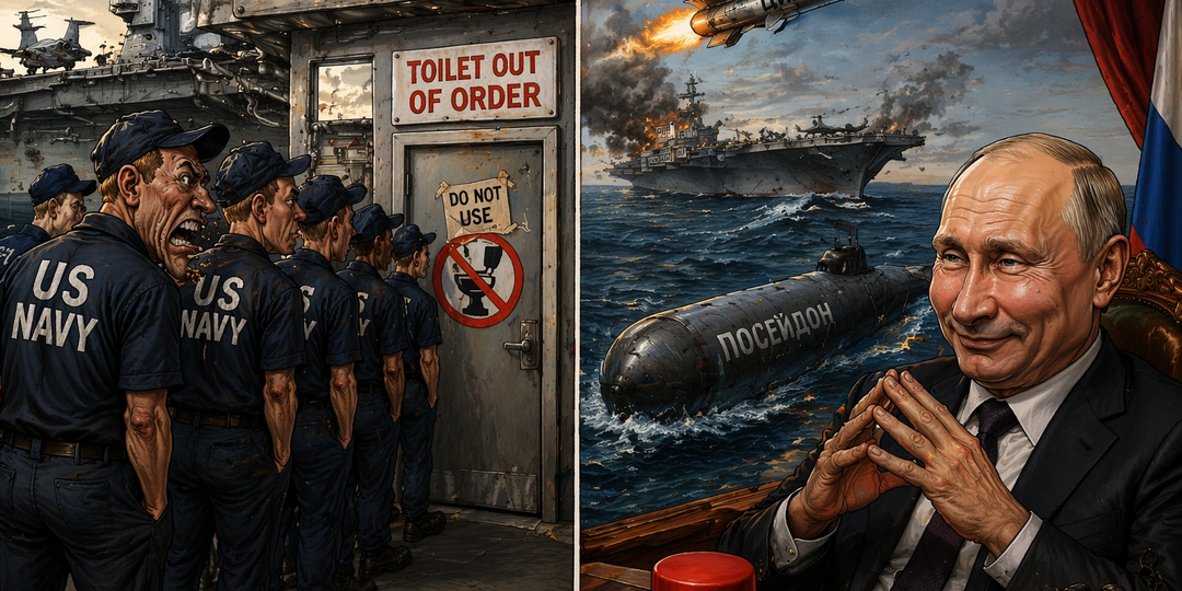 «Пока 4600 военных моряков США стояли в очередь в туалет, Россия совершила технологическую революцию»