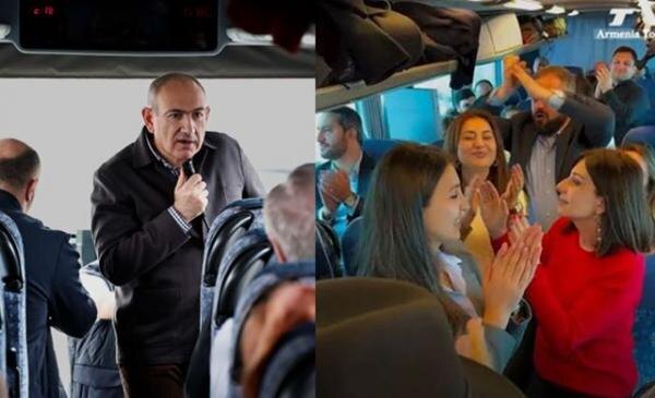 Пересядут ли пассажиры "весёленького" автобуса в поезд дальнего следования?