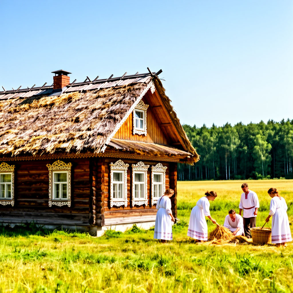 Затишье перед ночью. Изображение сгенерировано нейросетью.