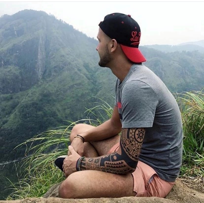 рукав стиль полинезия