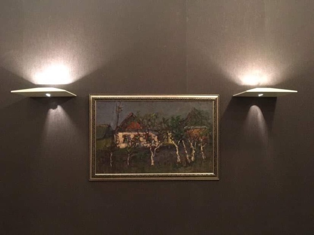 Николай Лукашук "Вишнёвый сад" 2011 холст, масло 50х70 в частной коллекции